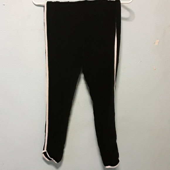 SHEIN Pants - Women's Shein White Stripe Leggings Size Small